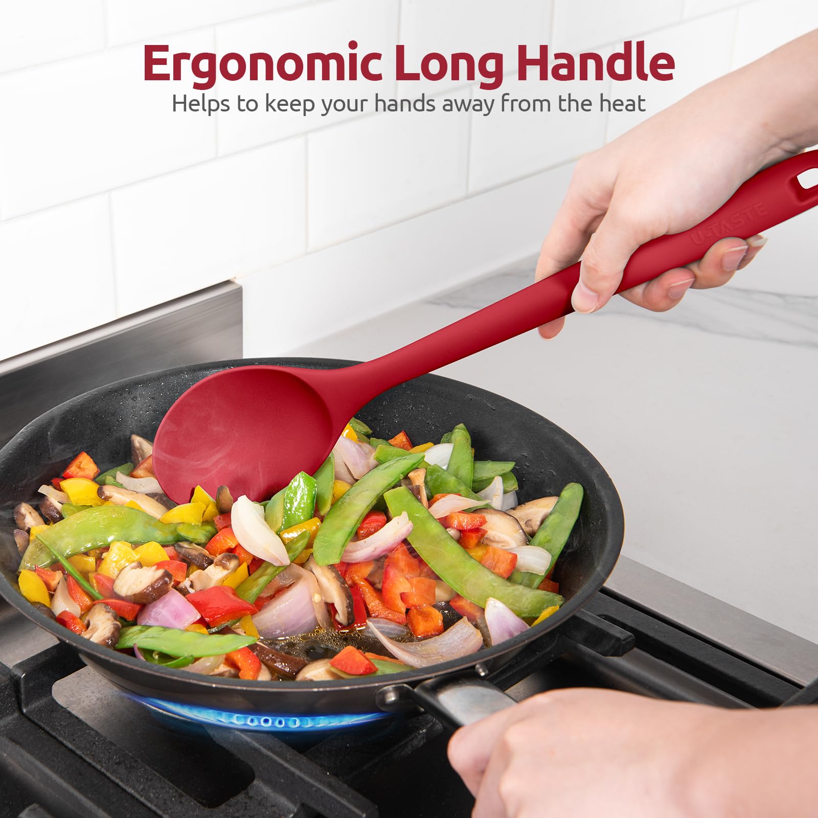 U-Taste inner-spine design supports sturdy stirring activity