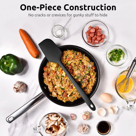 U-Taste versatile spatula for baking, stirring, and smoothing.