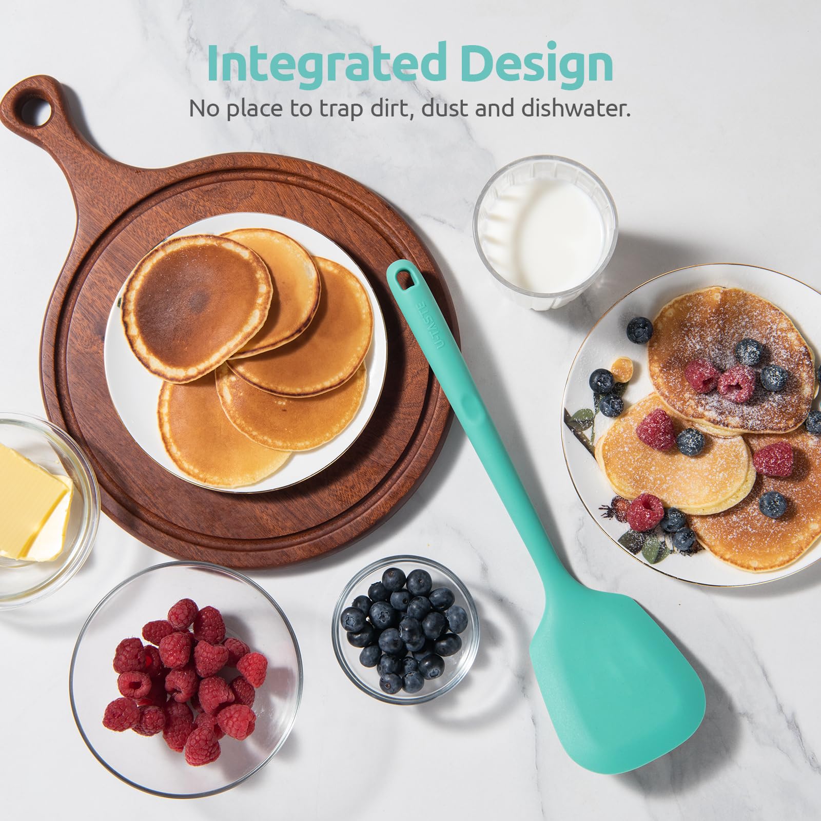 U-Taste compatible with nonstick pans, protecting cookware.