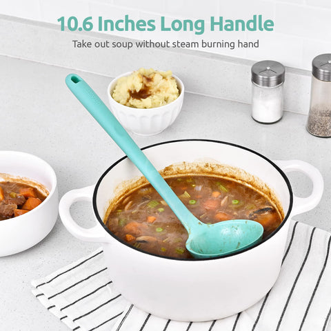 U-Taste durable plastic-core interior maintains sturdy, secure handle.