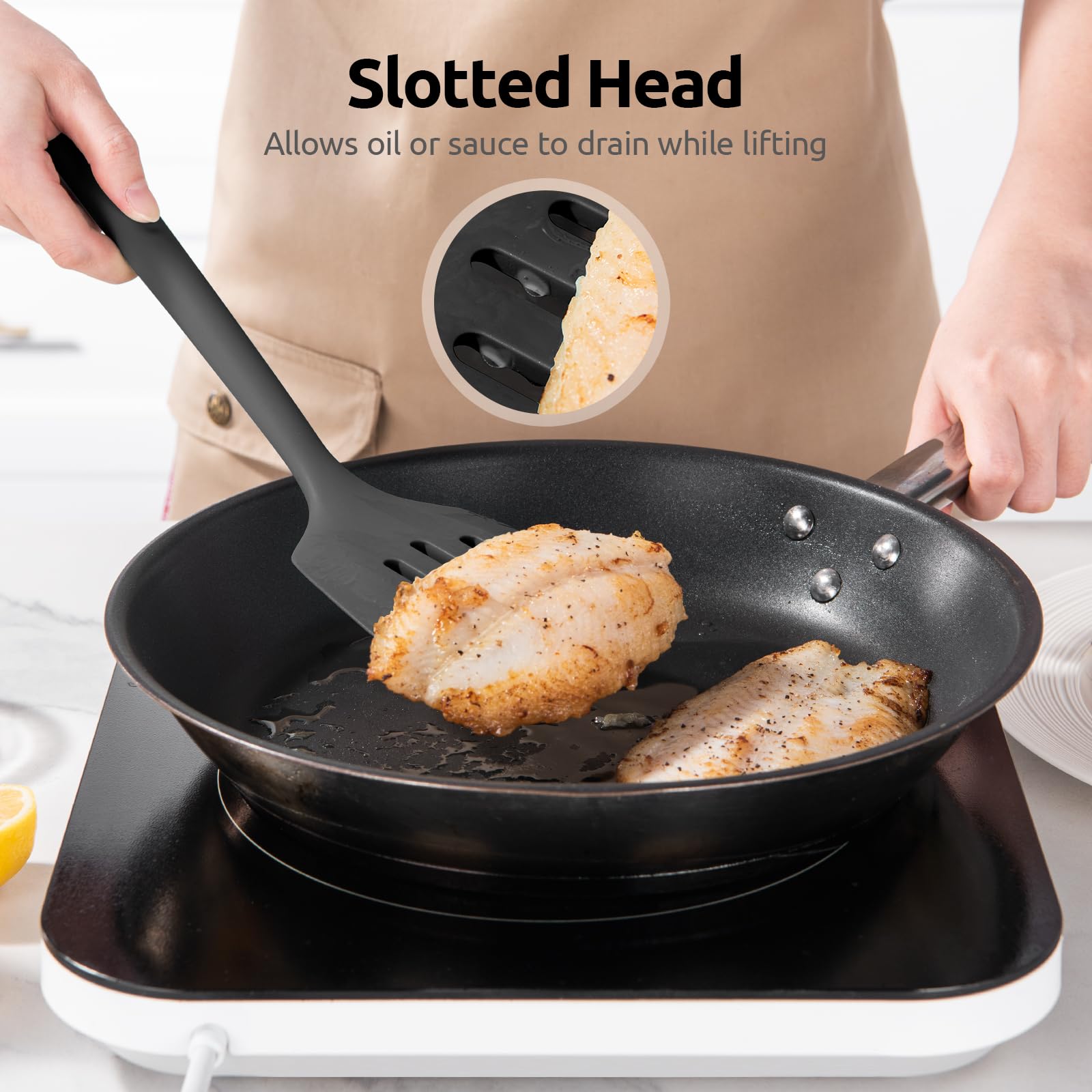 U-Taste seamless integrated design prevents leaks and contamination.
