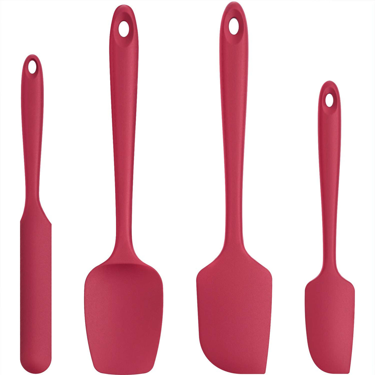 U-Taste silicone jar spatula heats safely for stirring sauces