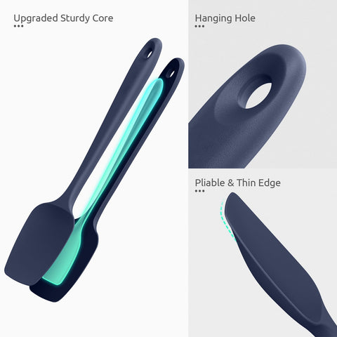 U-Taste durable core keeps its shape when stirring thick mixtures and dough.