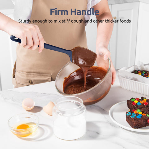 U-Taste flexible tip enhances control when folding and scraping delicate batters.