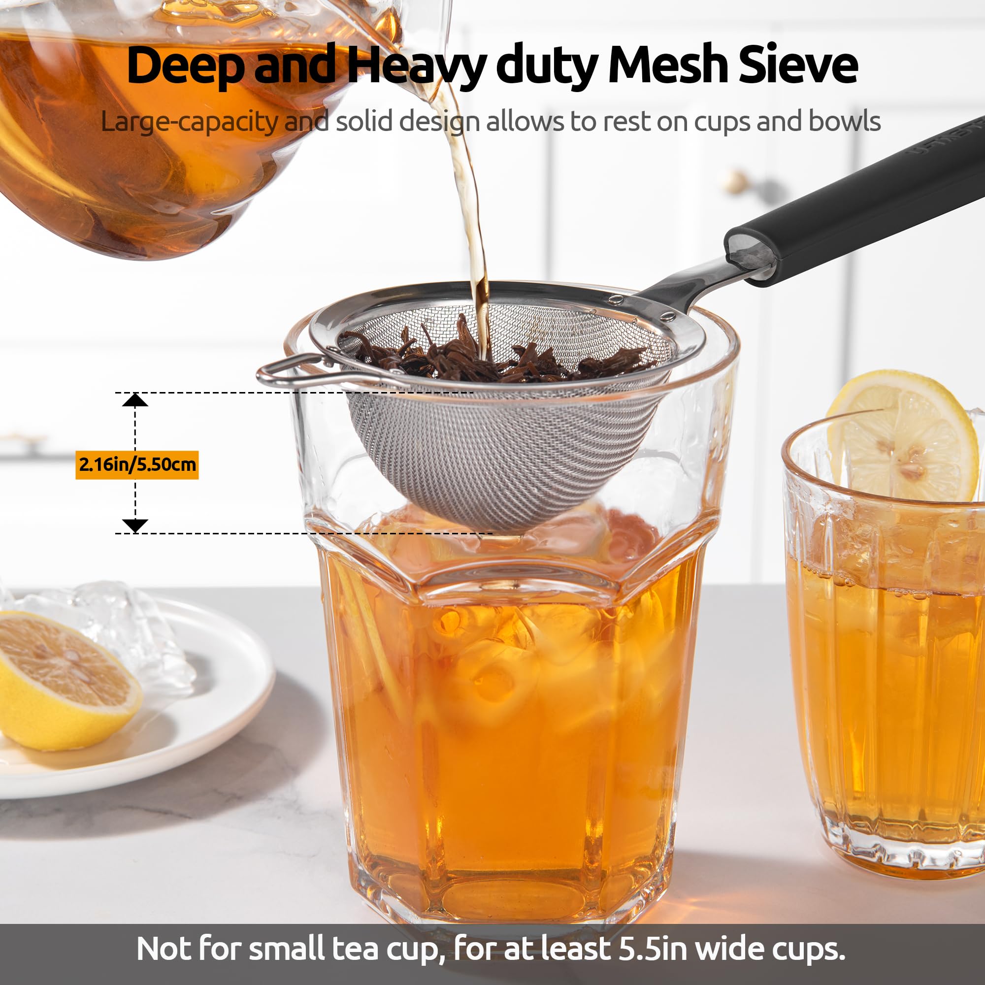 U-Taste small strainer for berries strains seeds with less mess