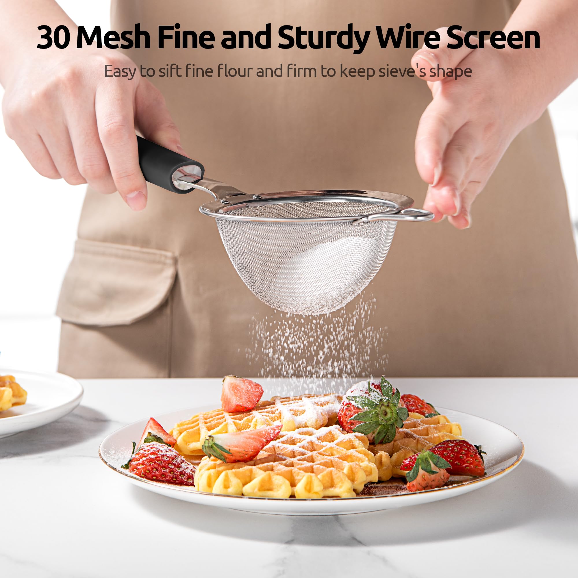 U-Taste small strainer for cocktails helps achieve clear drinks