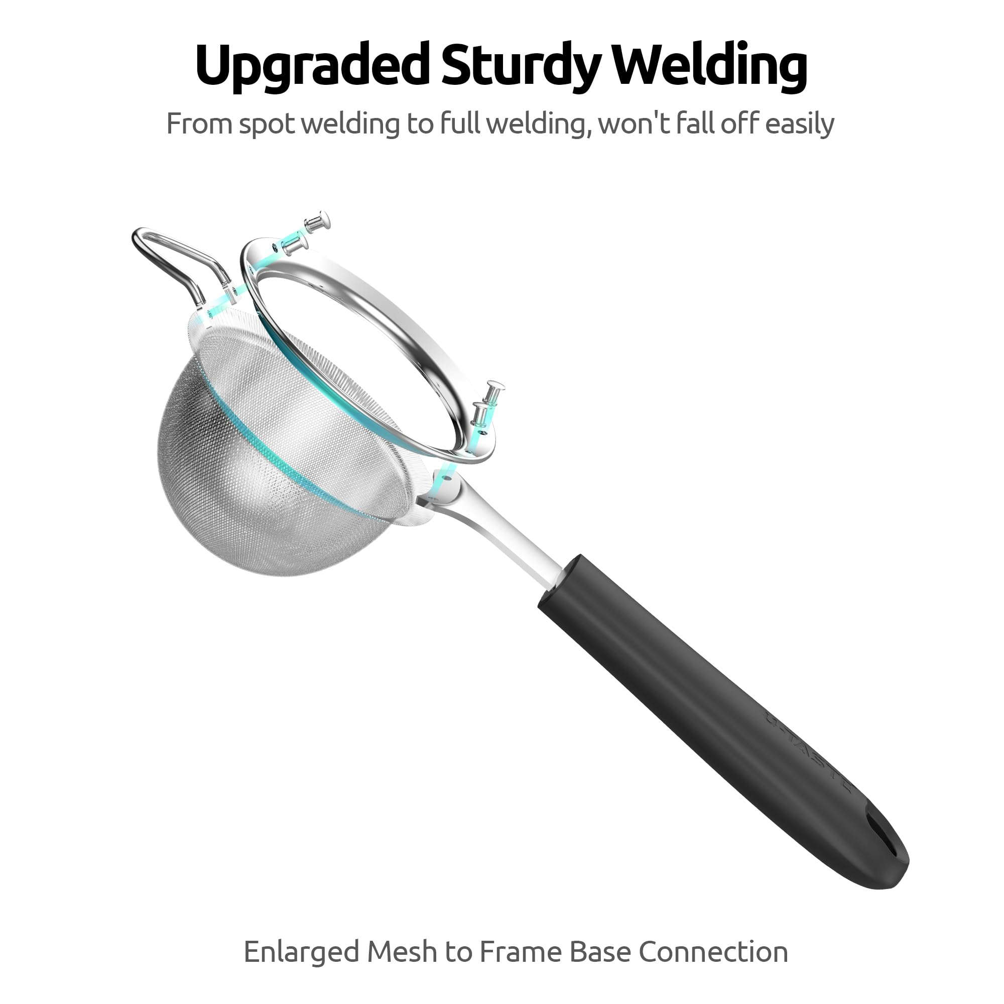 U-Taste small strainer for flour eases light sifting