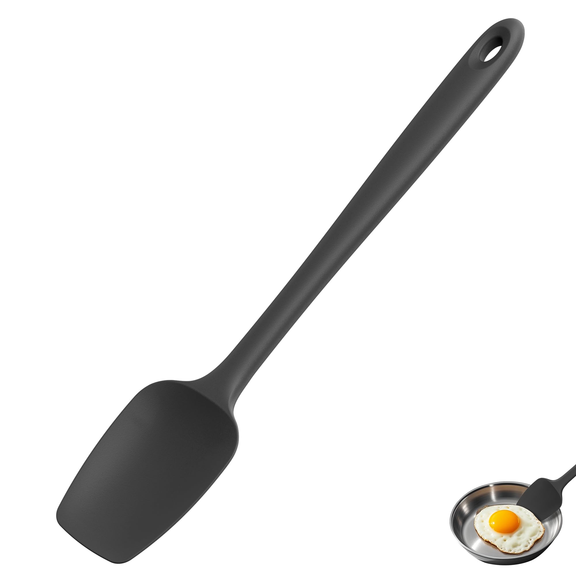 U-Taste spoonula heat-resistant silicone spatula 600°F for safe high-heat cooking.