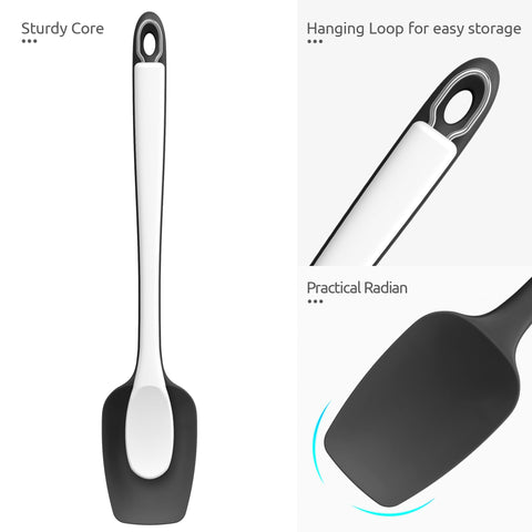 U-Taste textured non-slip grip keeps control when hands are wet.