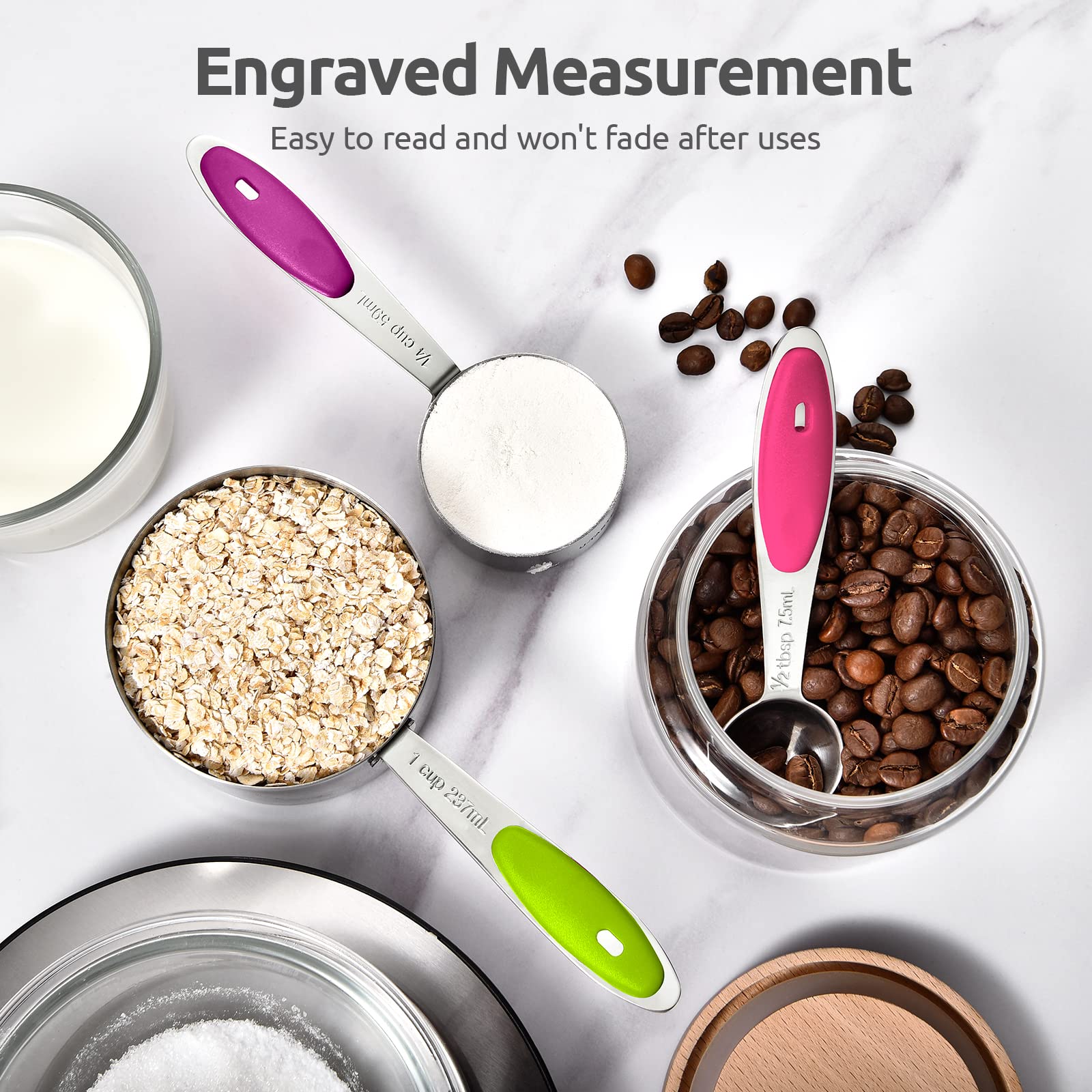 Thickened U-Taste handles designed to resist bending during use.