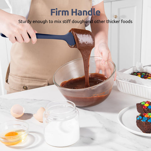 U-Taste upgraded-core spatula with sturdy, non-bending handle.