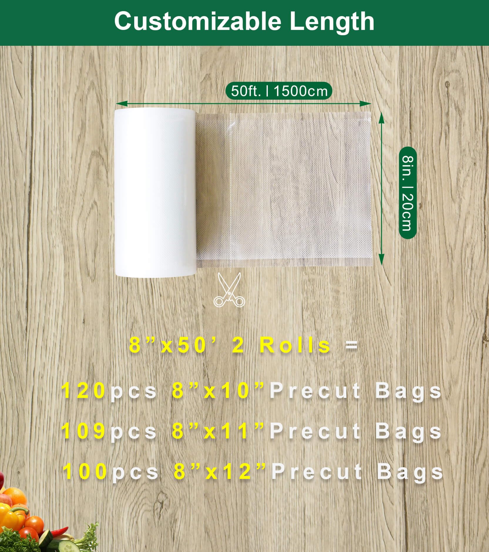 UTILIMATES heavy-duty embossed film close-up showing tear resistance and secure sealing.