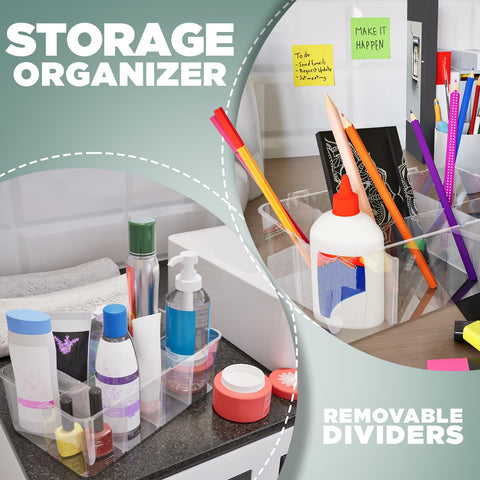 Utopia Home countertop organizer 3-pack maximizes space on counters and cabinets.
