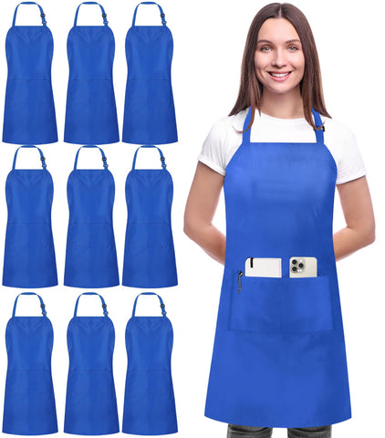 Utopia Kitchen 10-pack bib apron for organized, mess-free prep in home kitchens.