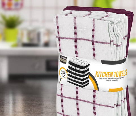 Utopia Towels durable towels for reliable daily cleaning in the kitchen.