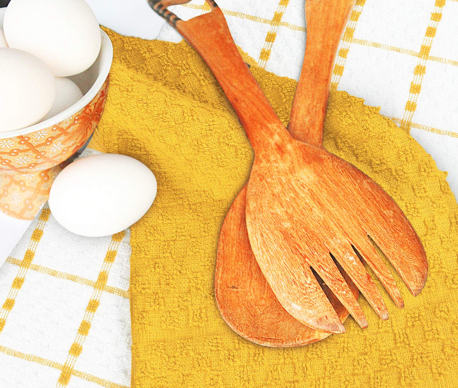 Utopia Towels dish and tea towels set for luxurious kitchen tasks