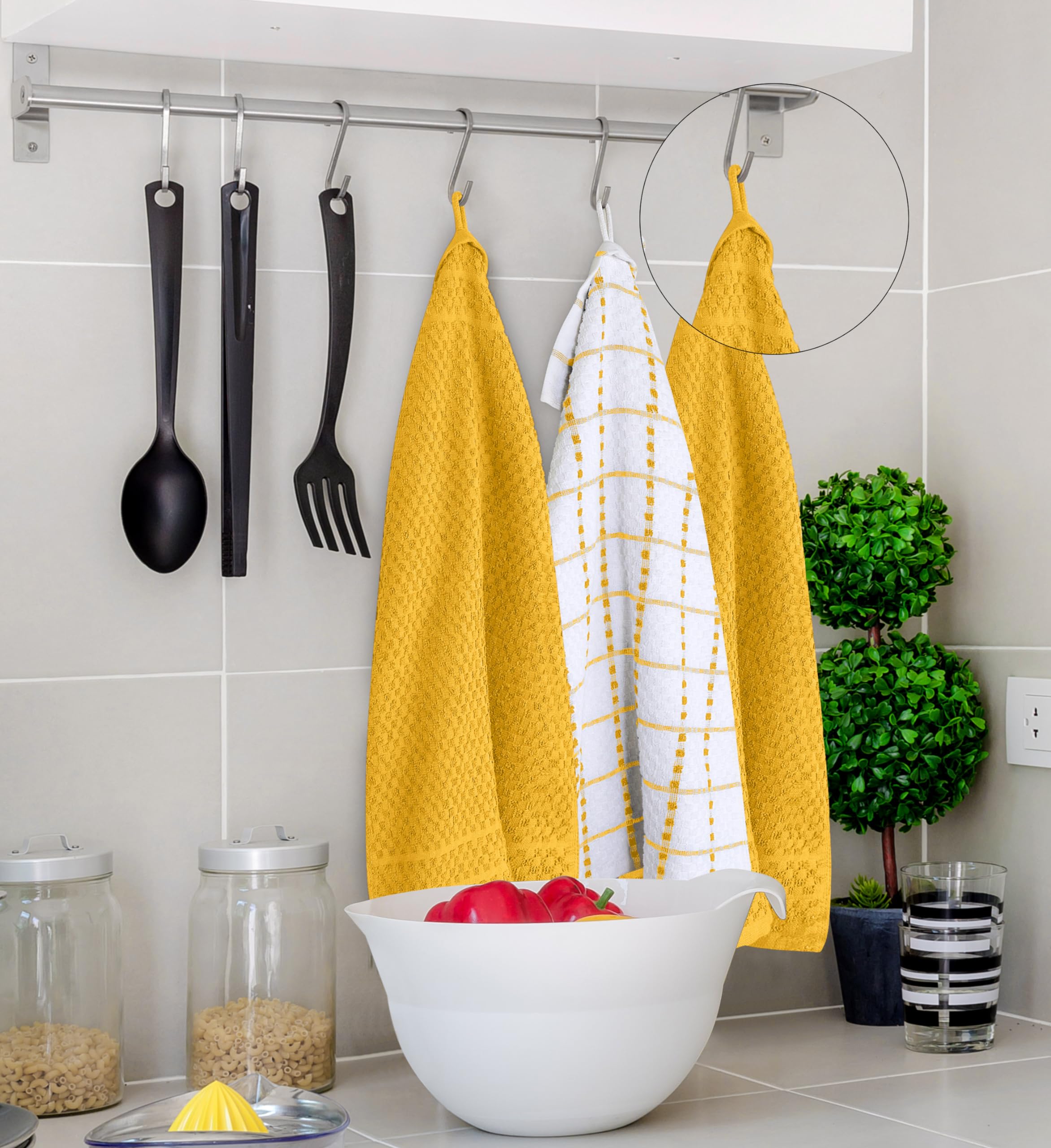 Utopia Towels premium cotton towels combine durability with a soft touch