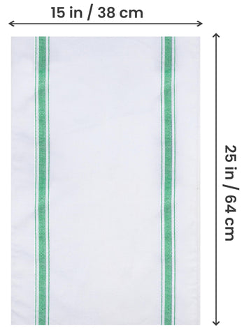 Utopia Towels lint-free design protects delicate cookware during cleaning