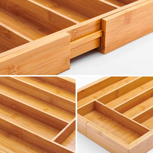 Utoplike bamboo tray easy-clean design simplifies maintenance