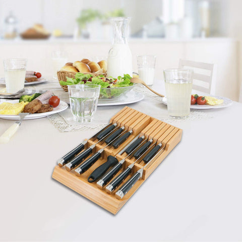 Utoplike elegant kitchen drawer organizer blending with decor