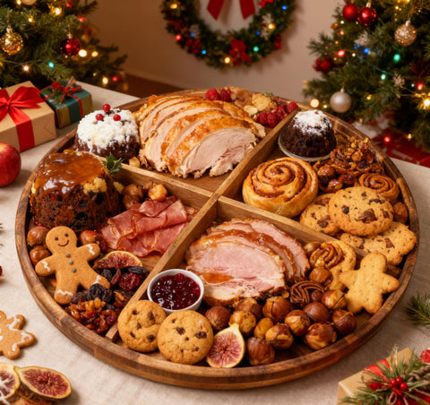 Utoplike versatile serving board for casual and festive gatherings