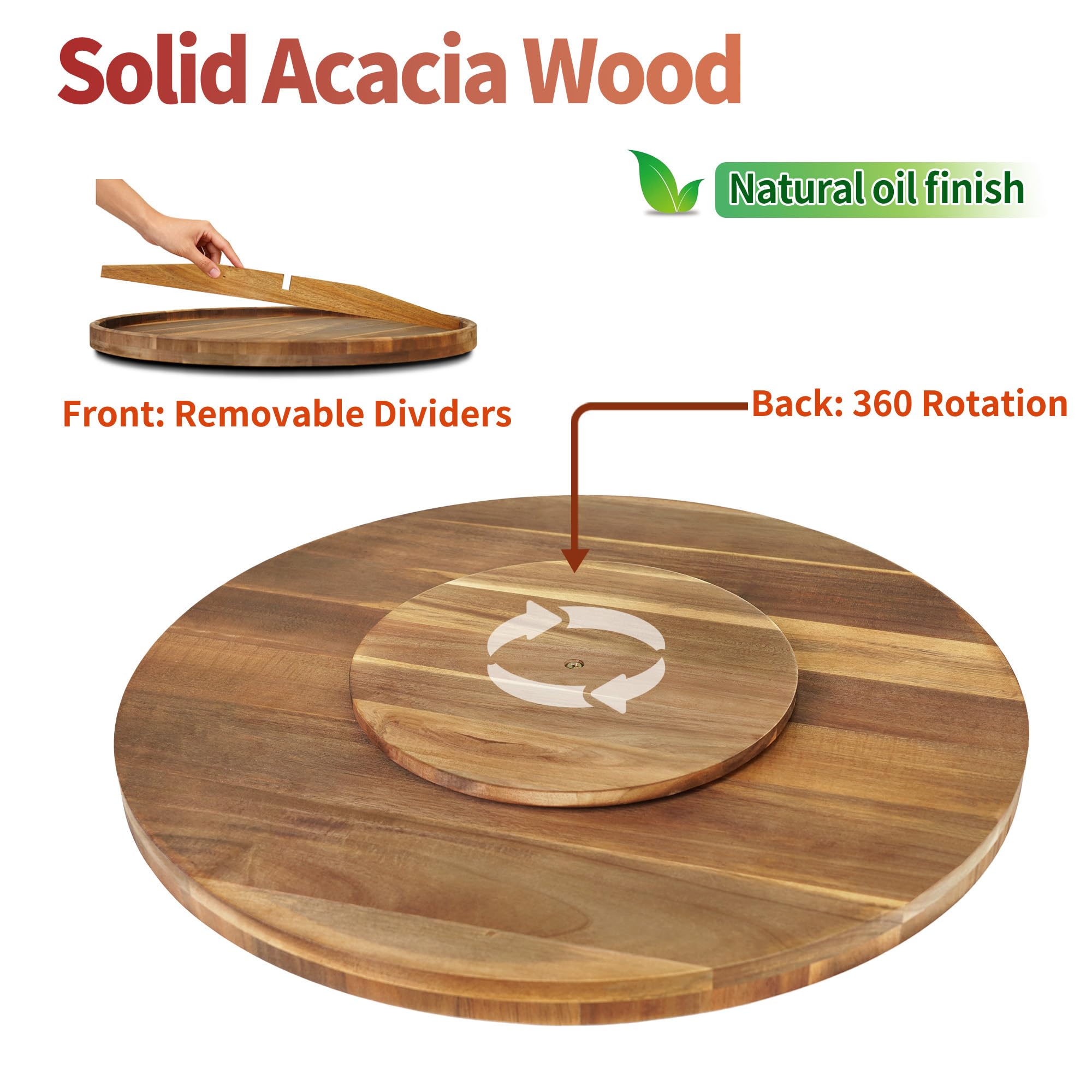 Utoplike removable dividers create organized sections for assortment