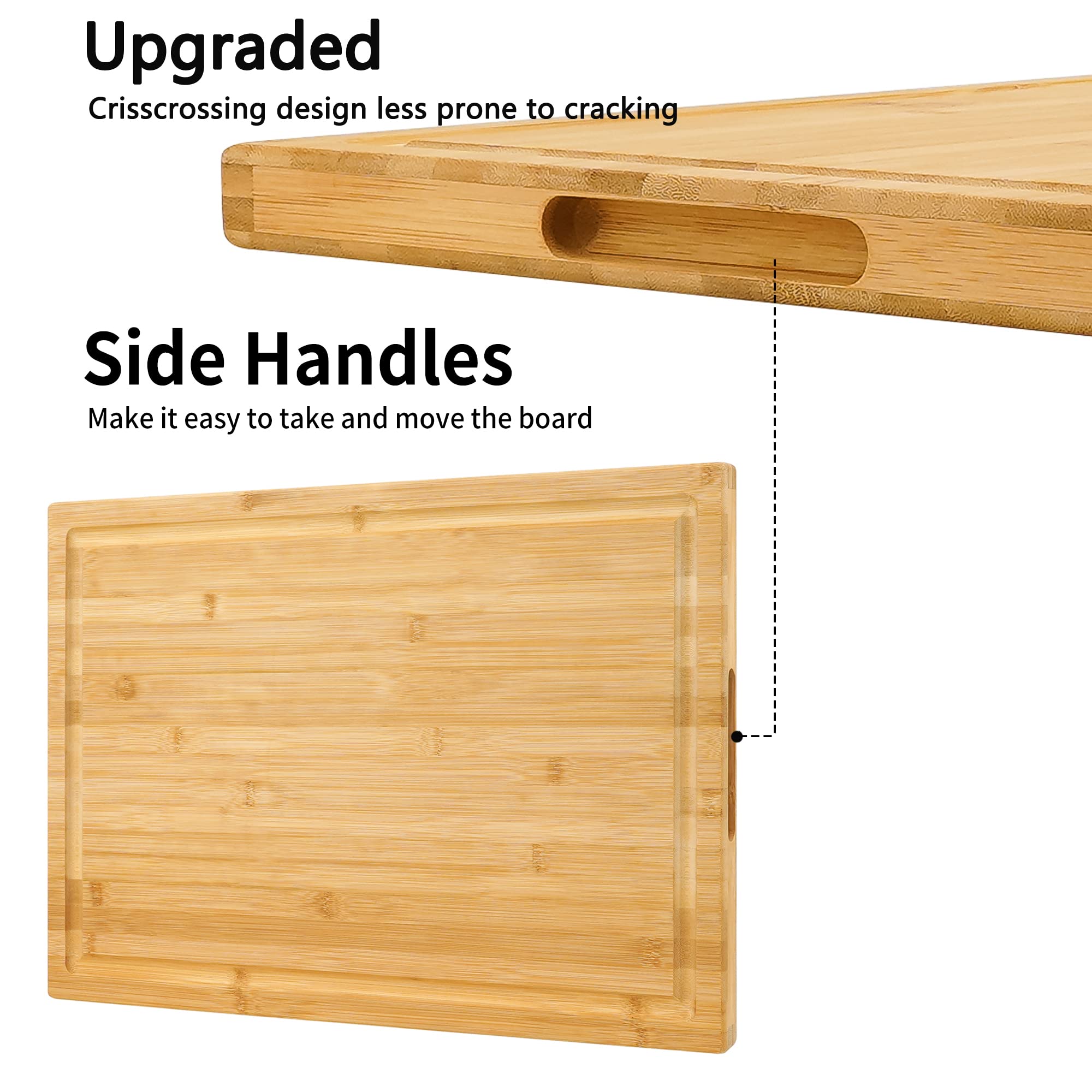 Utoplike XXXL serving tray setup for cheese or bread