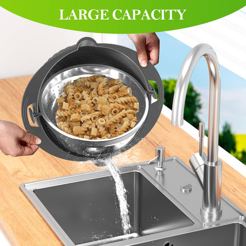 UTTKOJ BPA-free plastic mixing bowl is sturdy and versatile.