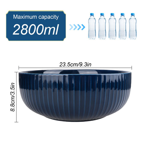 UUEMB dishwasher and microwave-safe ceramic bowl for everyday meals.