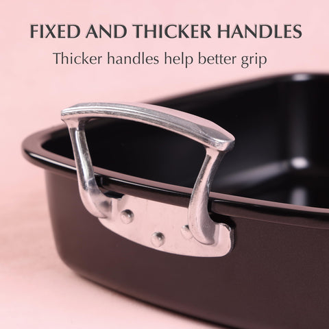 UUKRAVE removable rack allows versatile baking and crisp results.