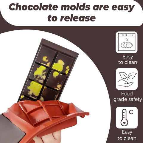 UWILLION hazelnut spread and caramel bar mold for layered flavor ideas.