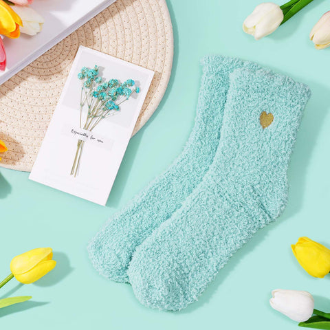 Uwingess soft socks provide cozy comfort for the recipient.