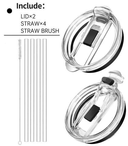 UWSTE Replace straw for 40oz and 50oz tumblers provides sturdy, compatible sipping.