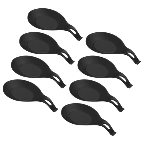 uxcell silicone spoon rest arch design stabilizes utensils on the counter for drip-free cooking