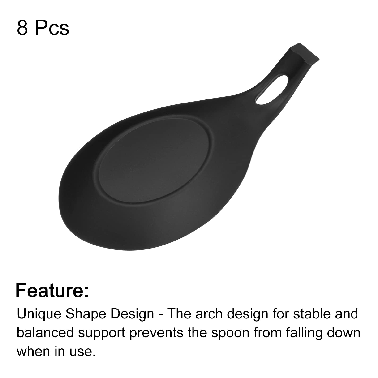 uxcell silicone spoon rest countertop organization keeps utensils in place