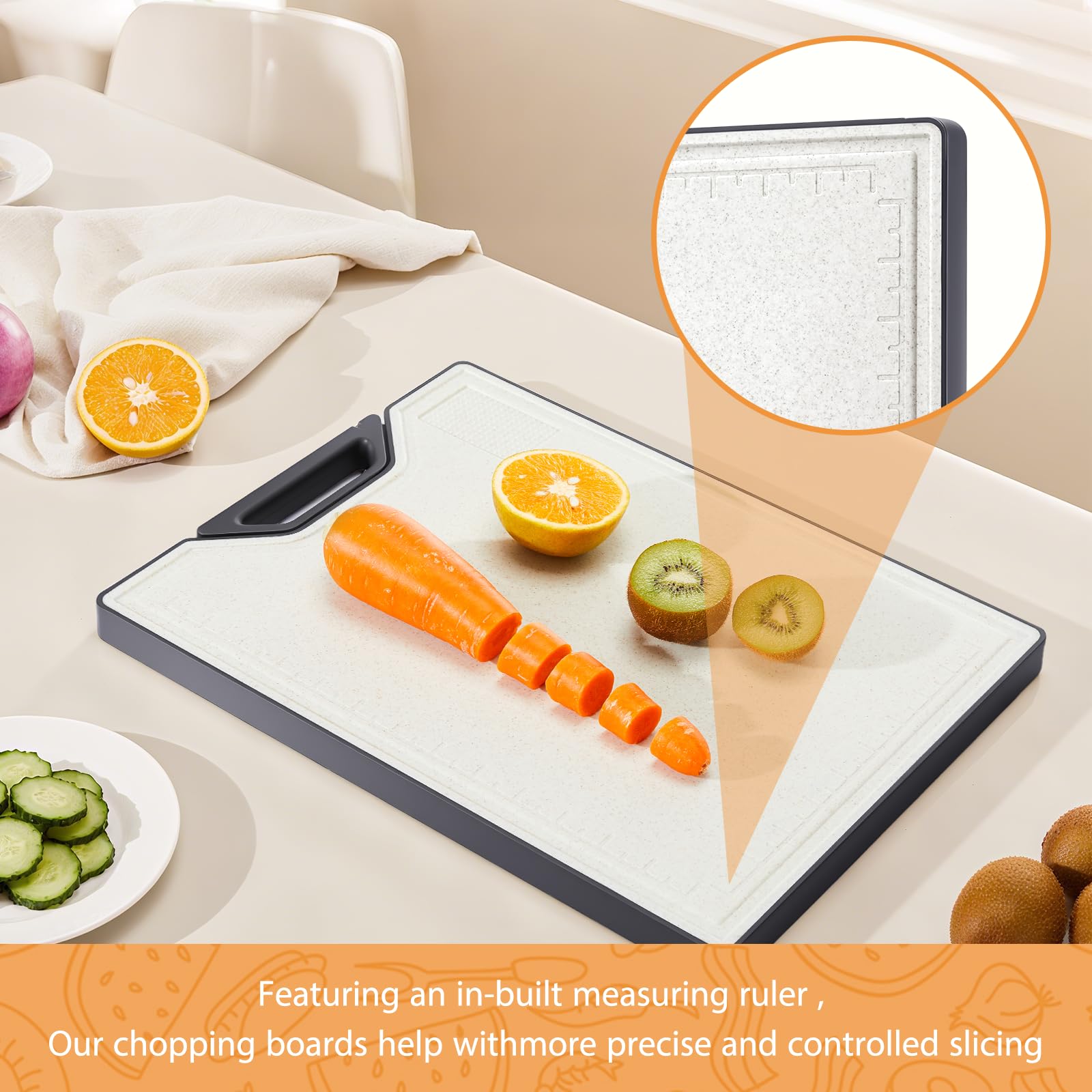UYWLYCL rotating handle lets the board stand upright for drying.