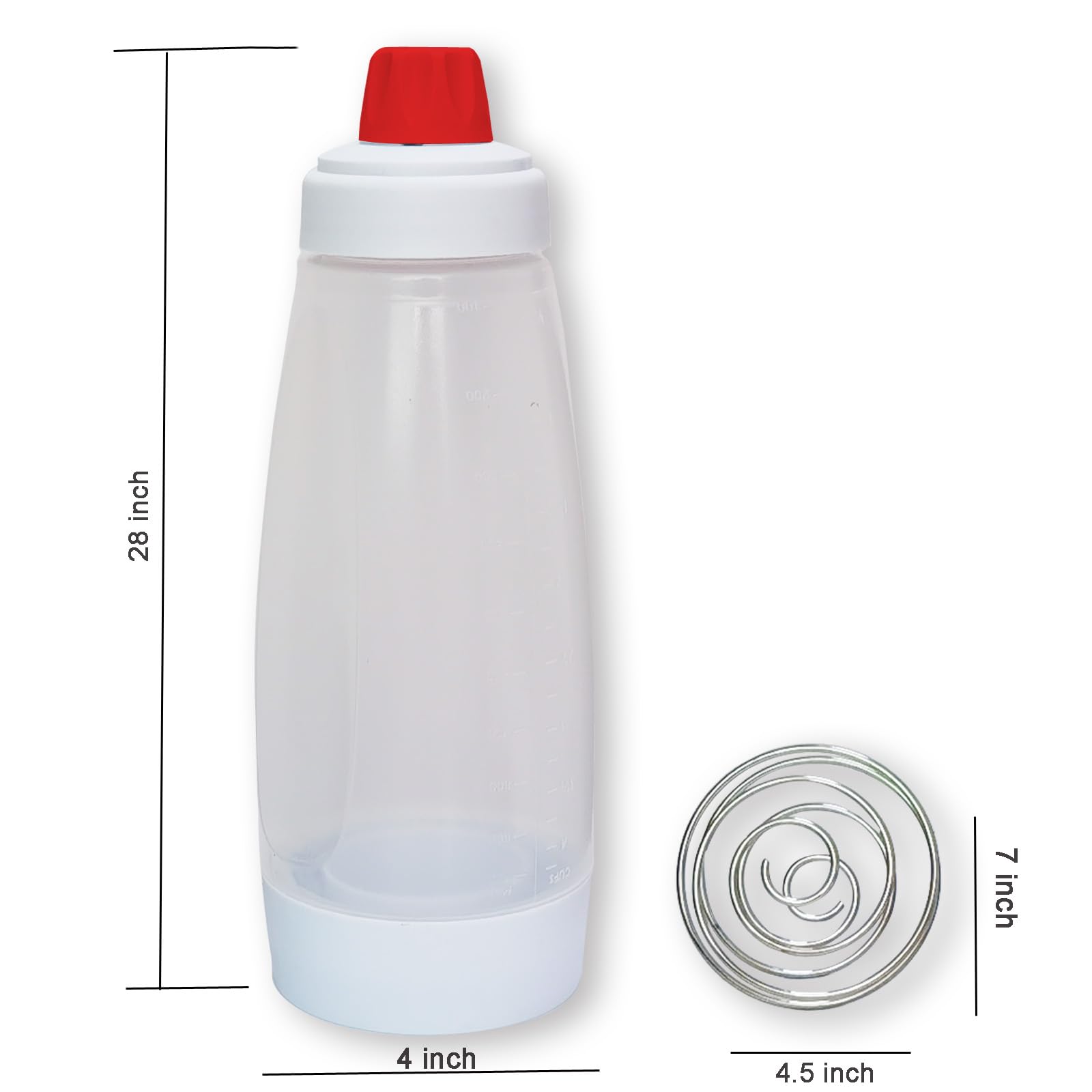 UZOU dishwasher-safe batter mixer for fast cleanup after cooking.