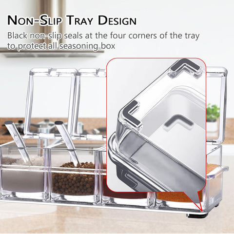 V-RESOURCING clear contents for fast recognition of spices