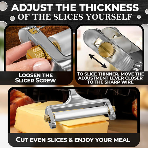 V TOWER cheese cutter is dishwasher safe for easy cleanup