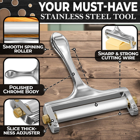 V TOWER thickness adjuster lets you pick thin or thick slices