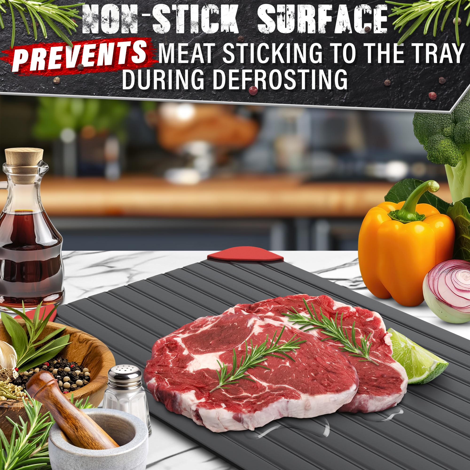 V TOWER defrosting tray makes a thoughtful Valentine’s gift for cooks.