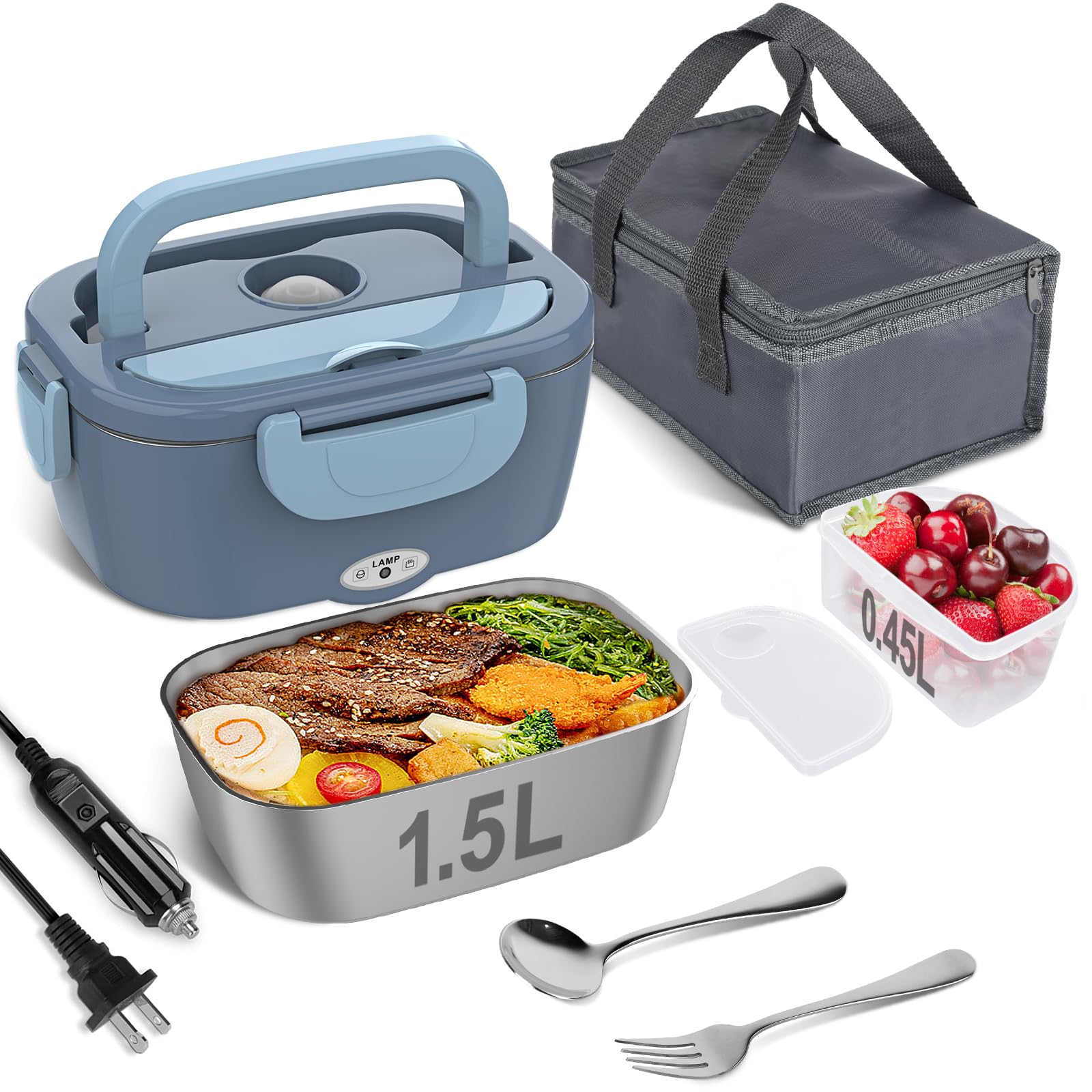 Vabaso Electric Lunch Box heating base for even warming