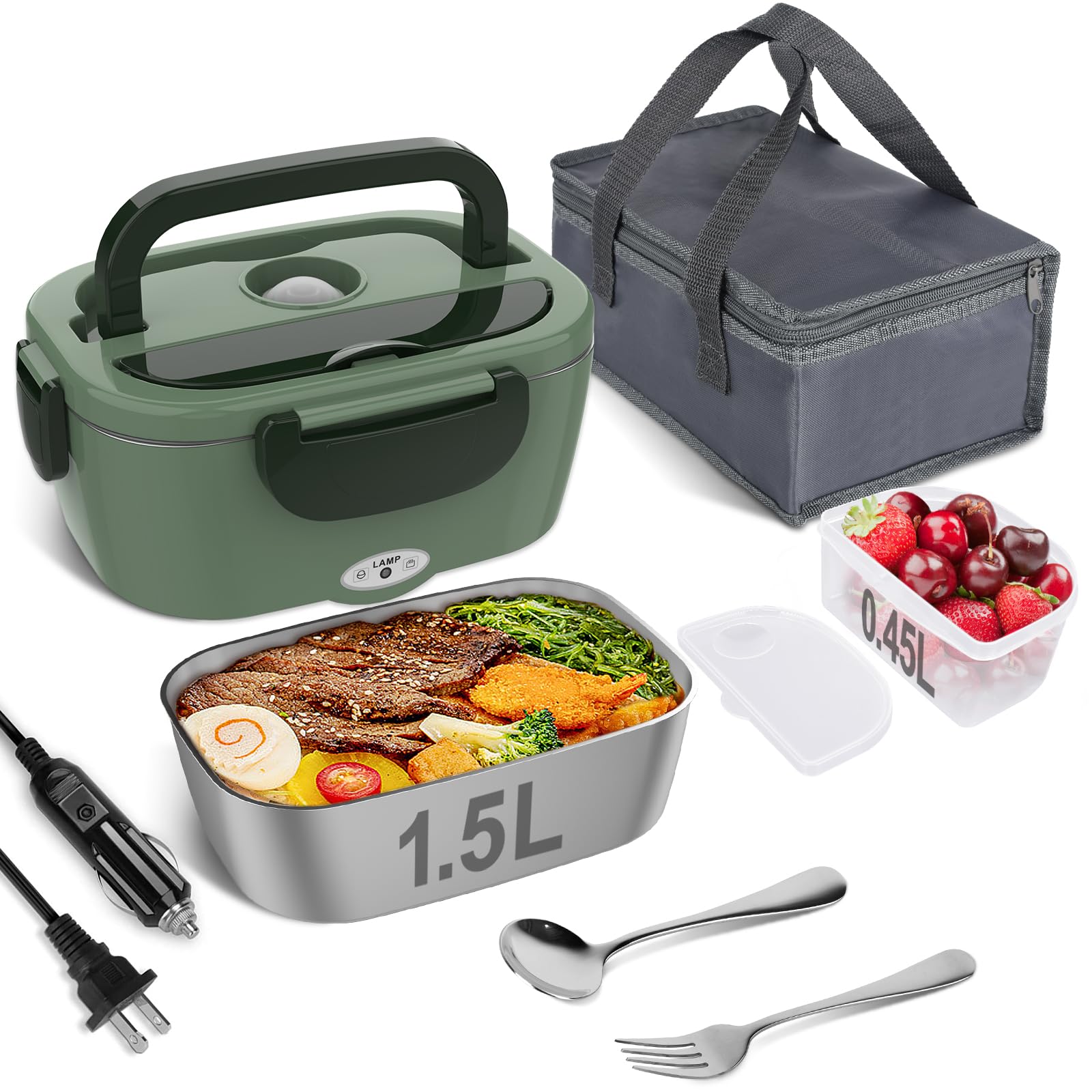 Vabaso lunch box inner 1.5L container keeps meals warm during commutes