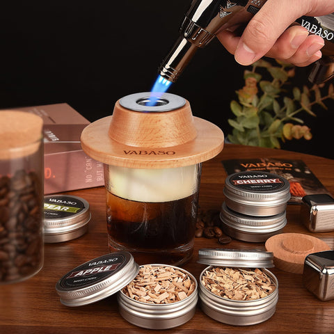 Vabaso gift box with accessories offers premium cocktail smoking experience