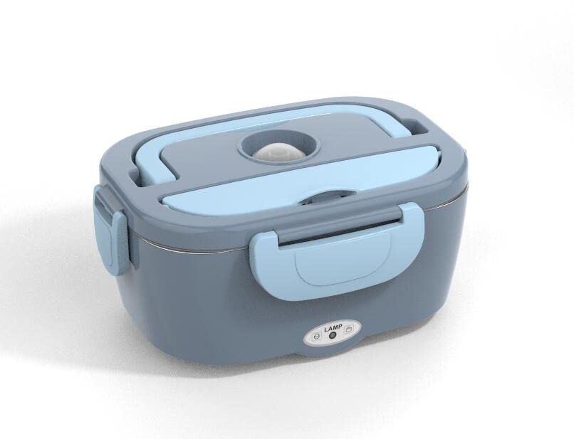 Vabaso compact lunch box ready at desk or in a vehicle