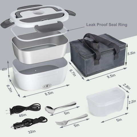 Vabaso dishwasher-safe stainless steel container for easy cleanup
