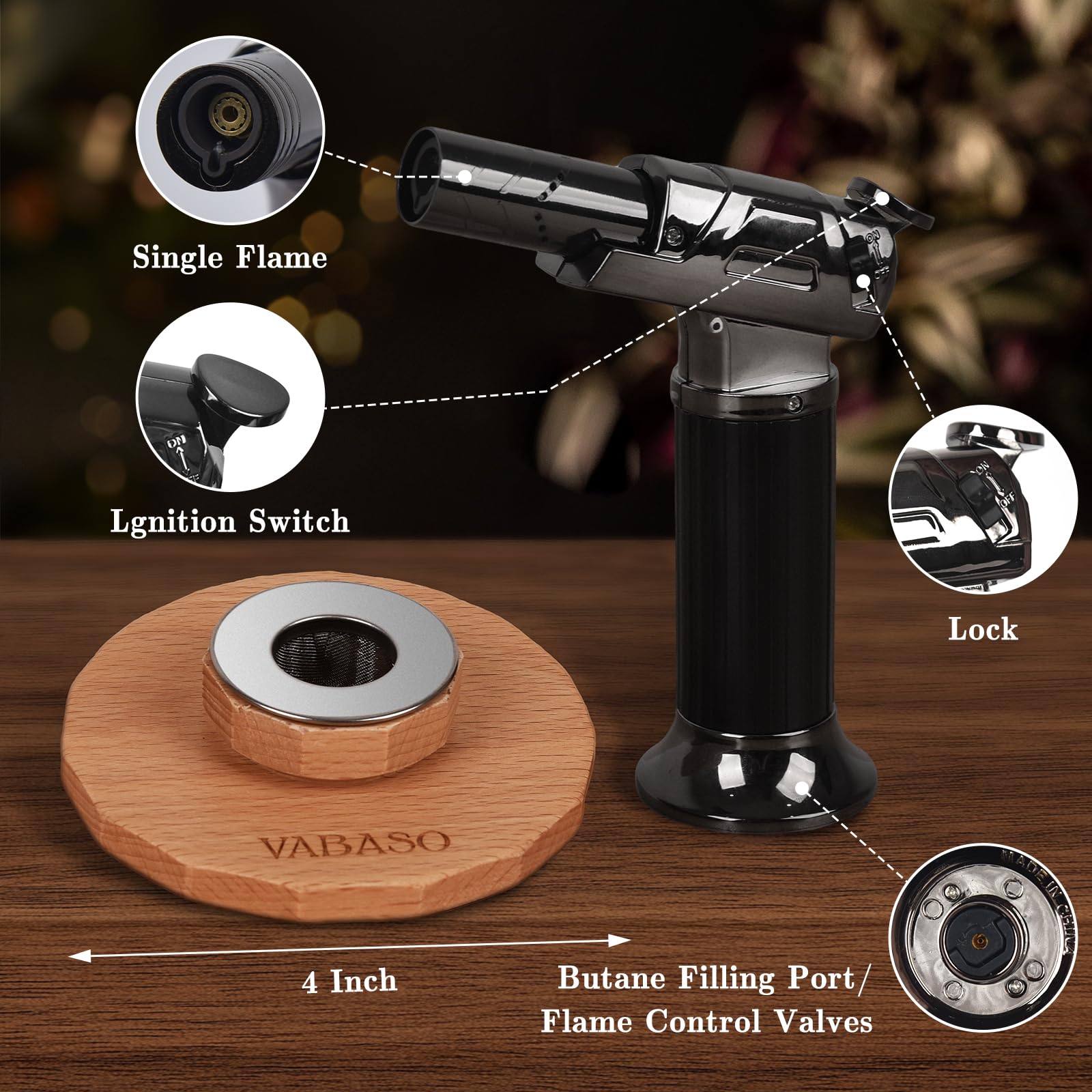 Vabaso mesquite wood chips for bold smokiness