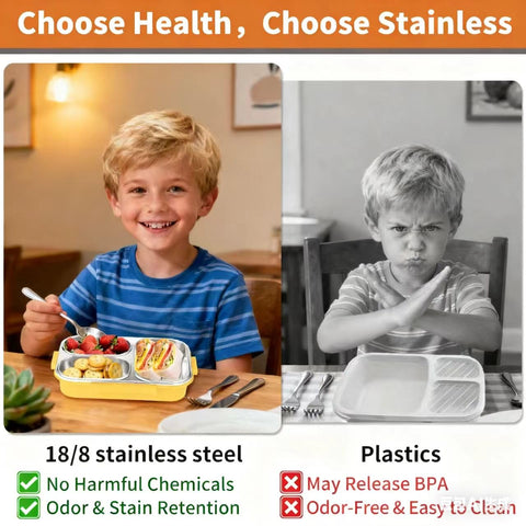 VACAID kit includes fork and spoon for convenient meals anywhere.