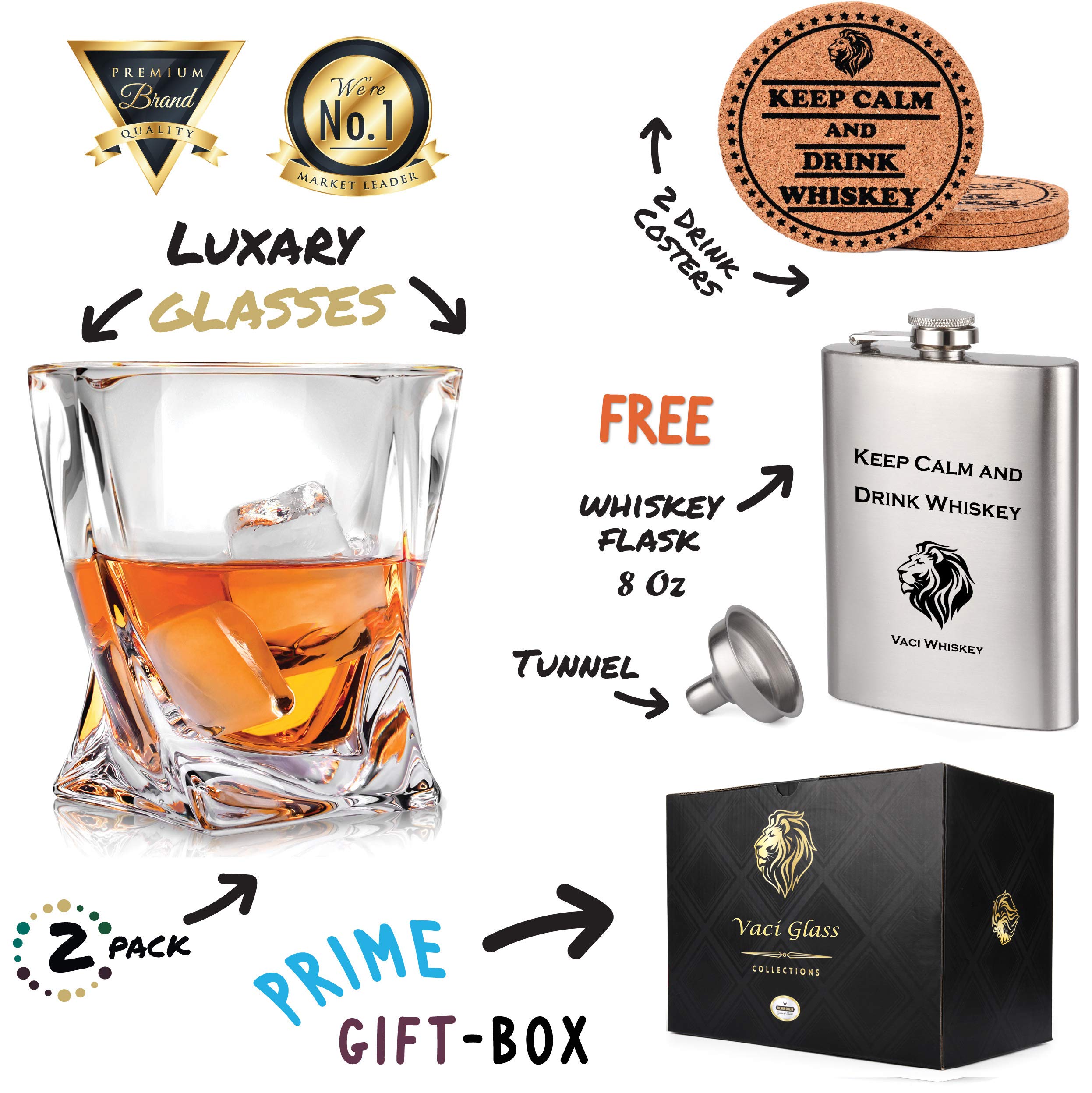 VACI GLASS natural cork coasters protect surfaces during use