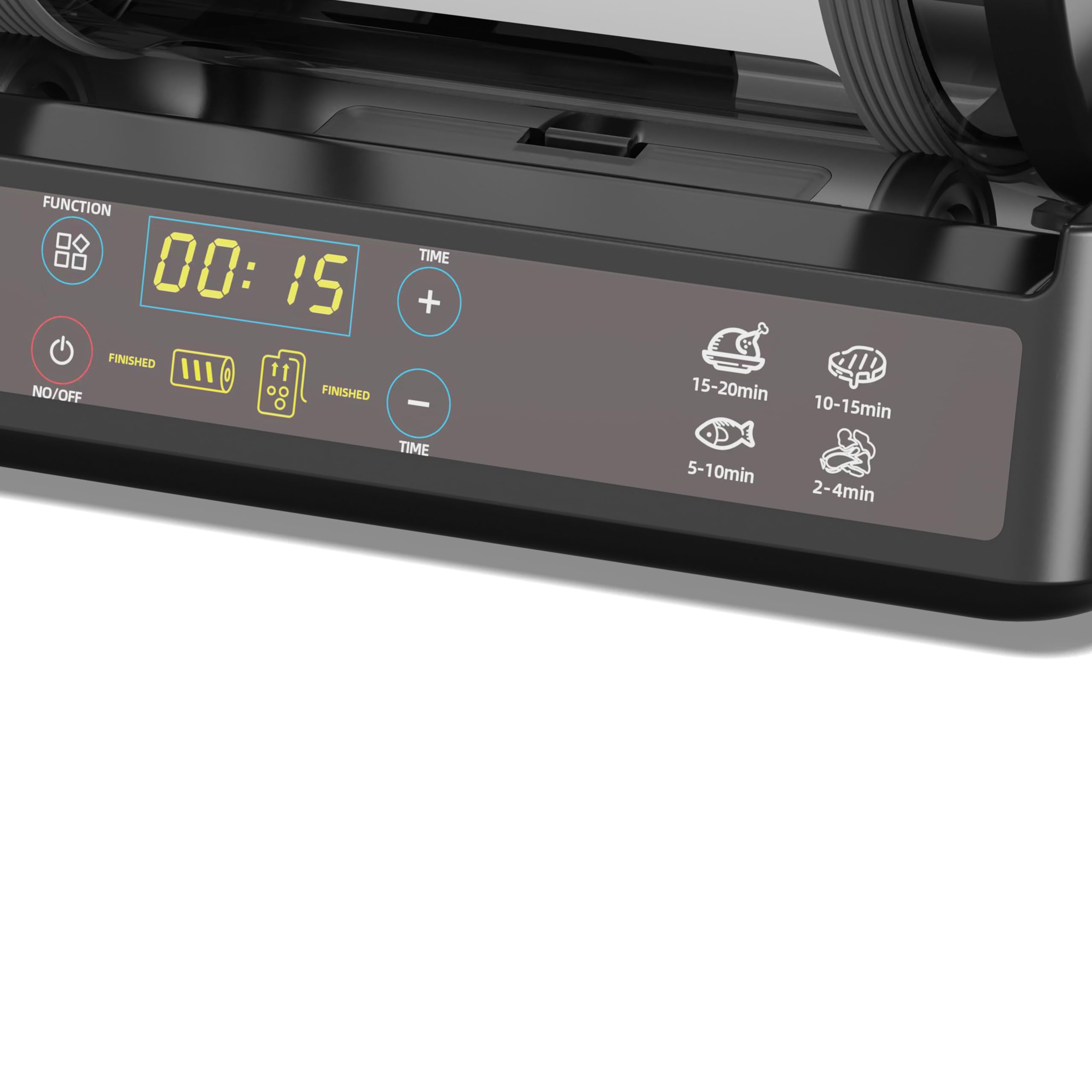 VacuMarin digital display and presets simplify quick kitchen marination.